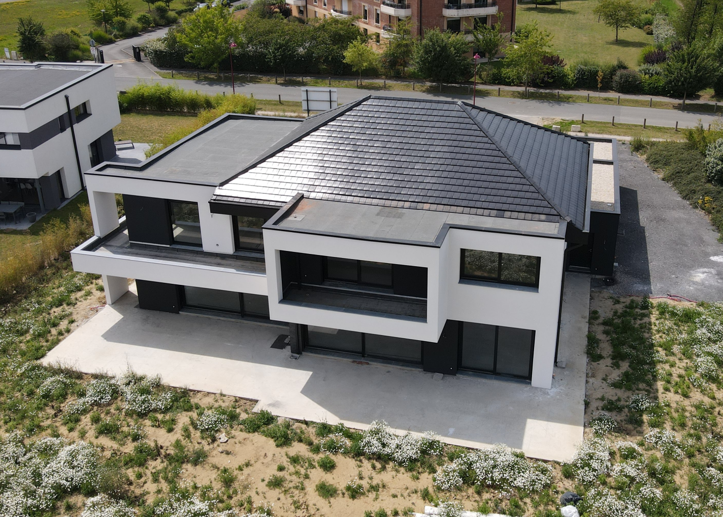 toiture moderne couvreur pevele